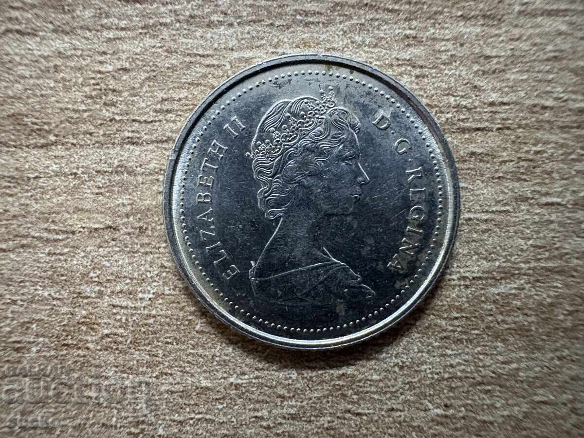 Канада - 10 цента (1985) с цена 0.40 лв. | € 0.20 Канада - 10 цента (1985) с цена 0.40 лв. | € 0.20