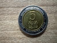 Кения - 5 шилинга (2010)