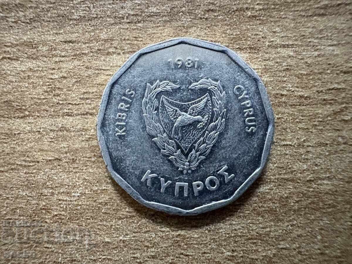 Cyprus - 5 mils (1981) with price € 0.46 | 0.90 BGN Cyprus - 5 mils (1981) with price € 0.46 | 0.90 BGN