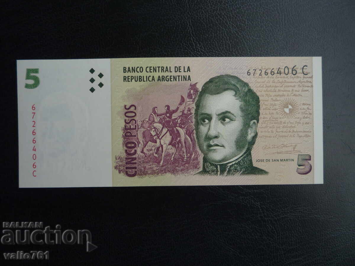 АРЖЕНТИНА 5 ПЕСОС 2004 НОВА UNC АРЖЕНТИНА 5 ПЕСОС 2004 НОВА UNC