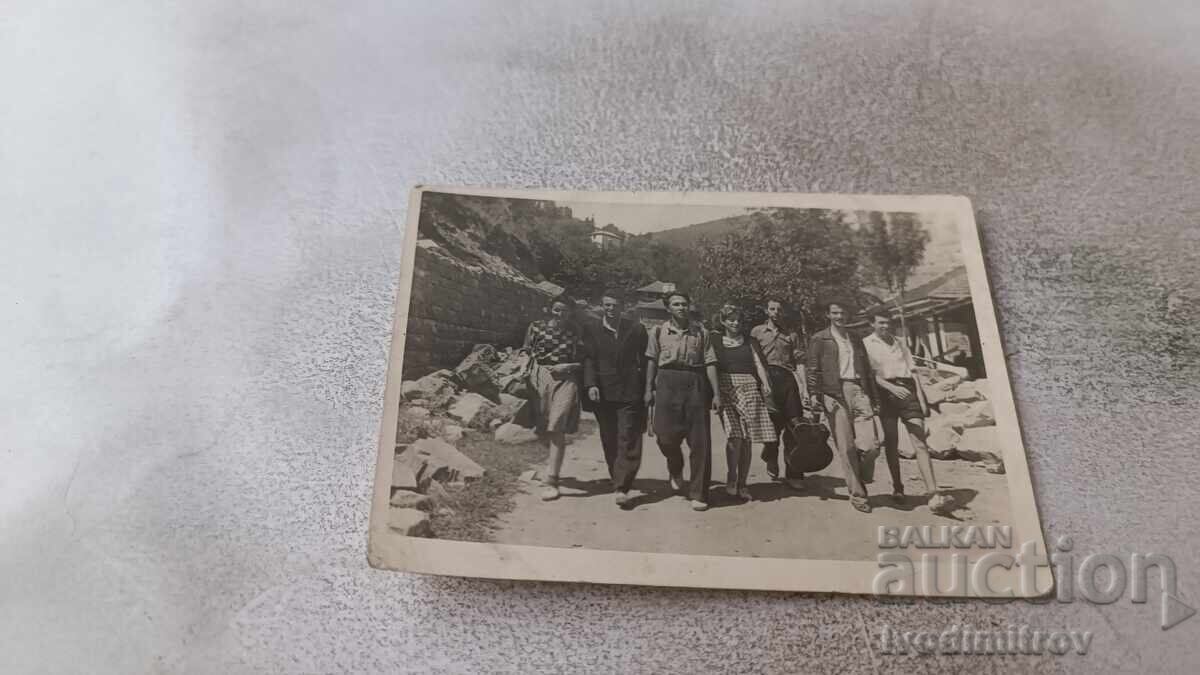 Photo of Young Men and Women on an Excursion to Vitosha Mountain, 1951 Photo of Young Men and Women on an Excursion to Vitosha Mountain, 1951