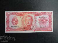 URUGUAY 100 PESOS 1967 NOU UNC