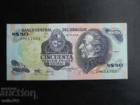 URUGUAY 50 PESOS 1989 NOUA UNC