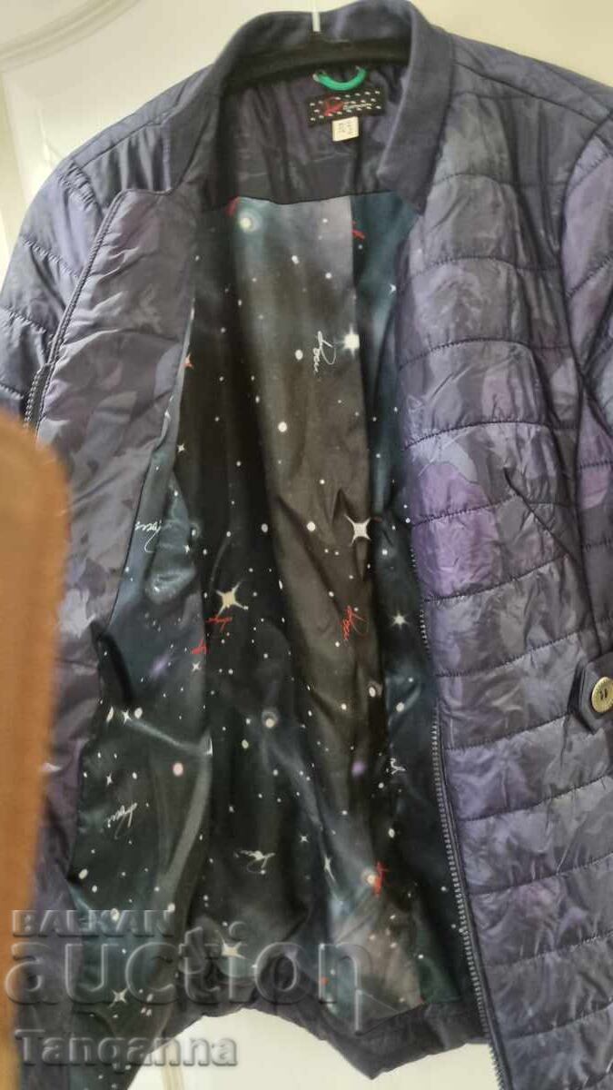 Auction  Awesome winter jacket with planets