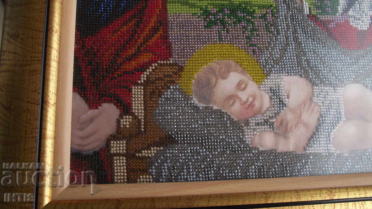 Delivery of GOBELIN - Painting - Stitched with beads - Wonderful - from 0.01 st