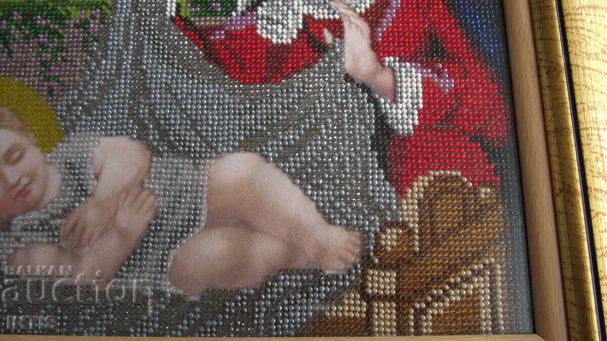 GOBELIN - Painting - Stitched with beads - Wonderful - from 0.01 st - 8