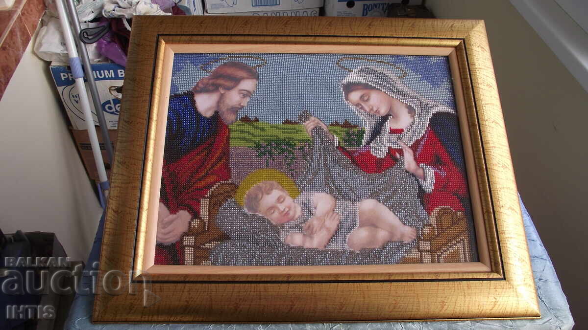 GOBELIN - Painting - Stitched with beads - Wonderful - from 0.01 st