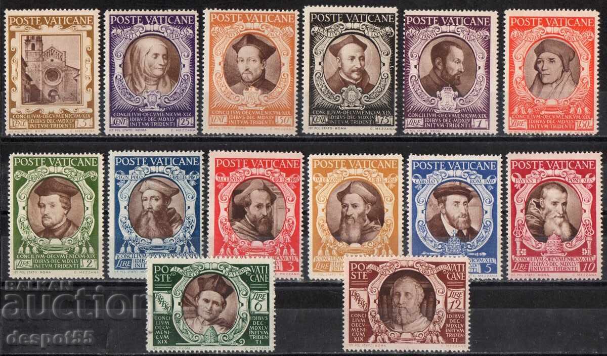 1946. Vatican. 400th Anniversary of the Council of Trent