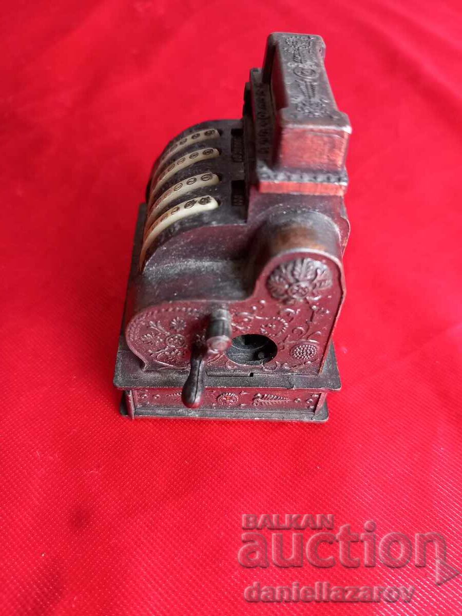 Δημοπρασία Συλλεκτική Μεταλλική ΞΥΣΤΡΑ, Μινιατούρα Ταμειακής Μηχανής