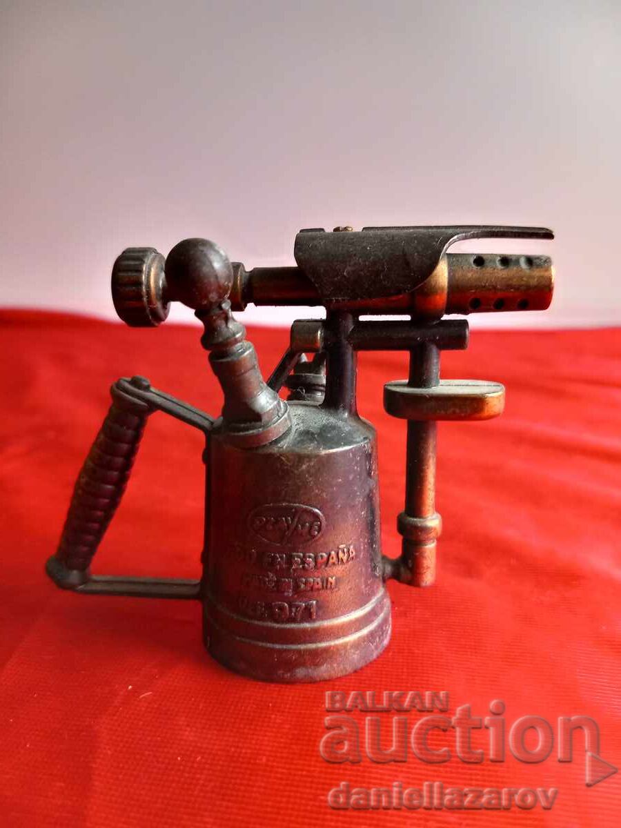 Συλλεκτική Μεταλλική Ξύστρα, Μινιατούρα "Λυχνία Φλόγας"