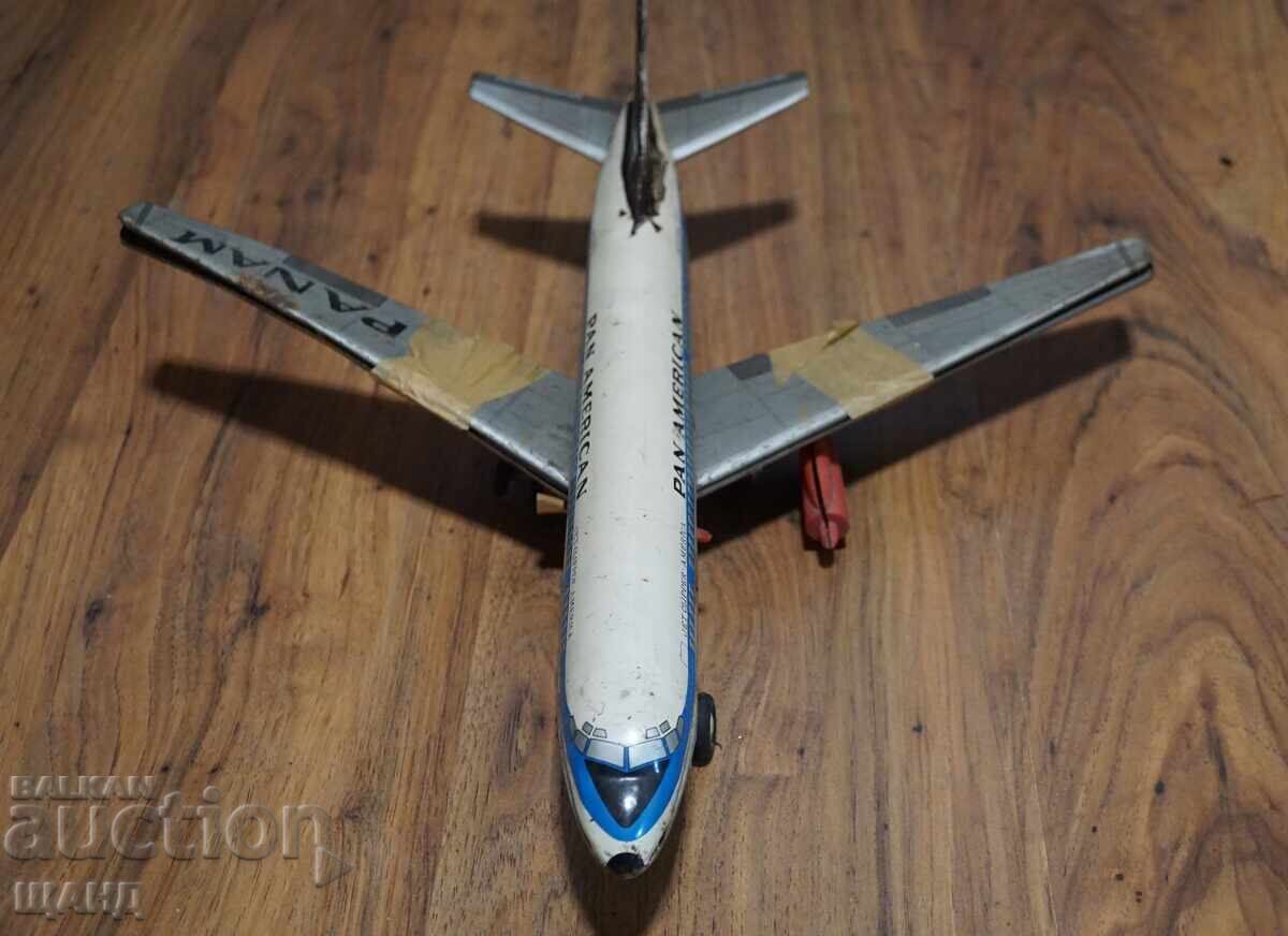 PAN AMERICAN Old Japanese metal toy airplane model with price 10.35 BGN | € 5.29