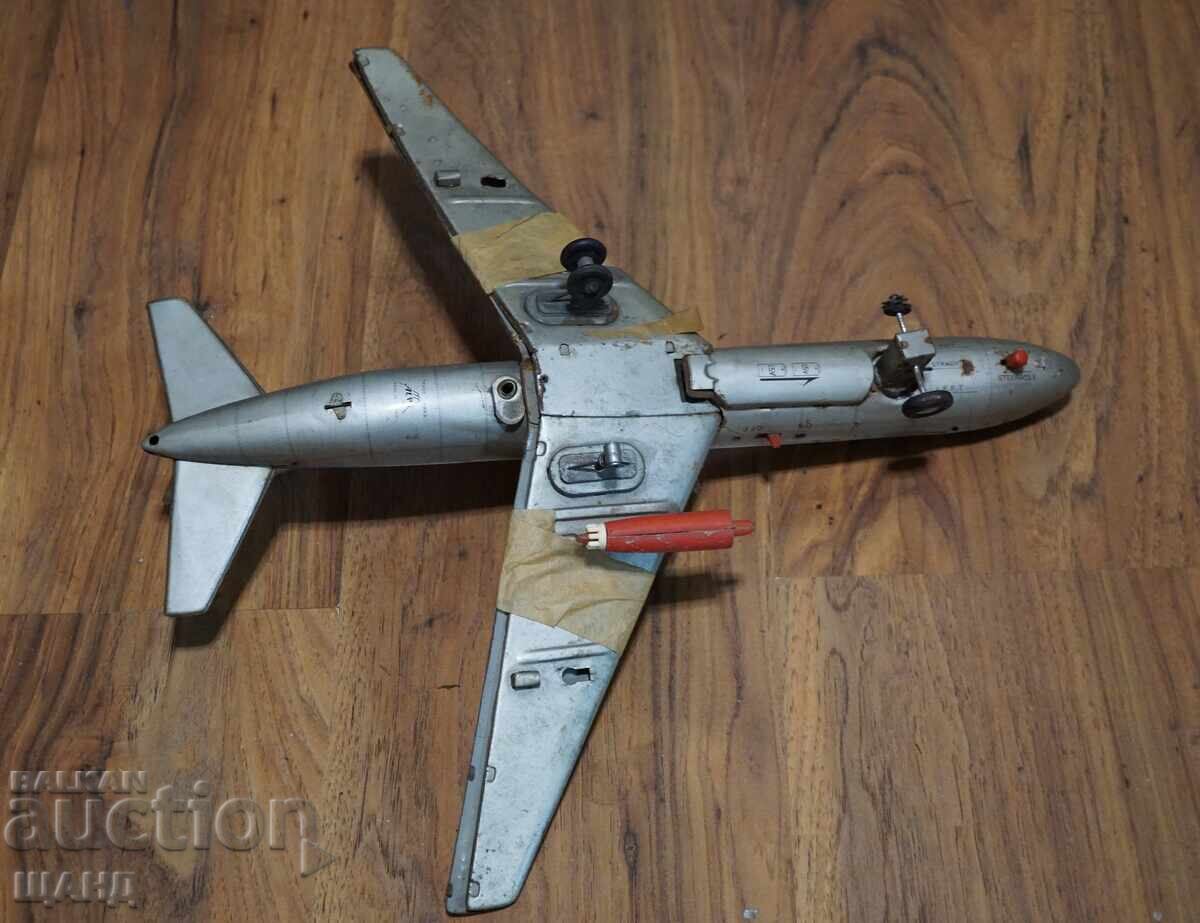 PAN AMERICAN Old Japanese metal toy airplane model - 5