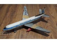 PAN AMERICAN Jucărie metalică veche japoneză model avion
