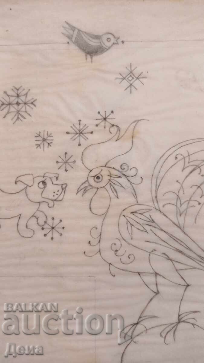 Eugene Bosyatsky drawing-illustration 1990 - 5