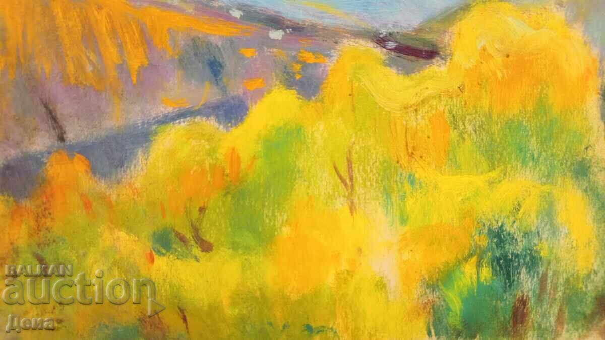 Delivery of Dimitar Kandimirov painting