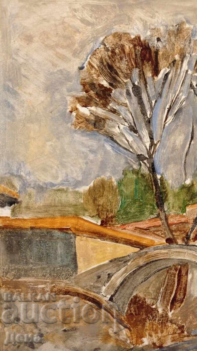 Delivery of Peter Nenov monotype