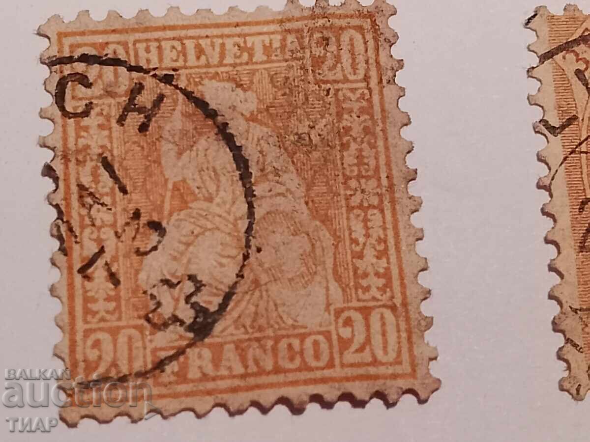 Auction  Postage stamps Switzerland - 0.01 st