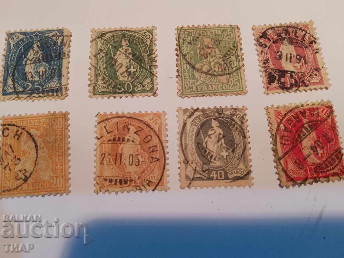 Postage stamps Switzerland - 0.01 st