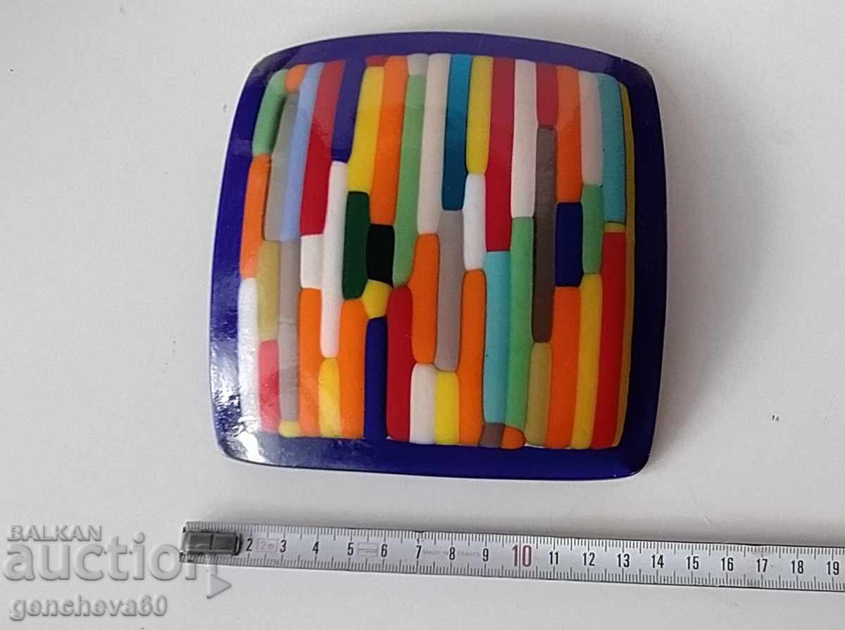 Παράδοση Συλλεκτικό πιάτο με υπογραφή - murano jlan