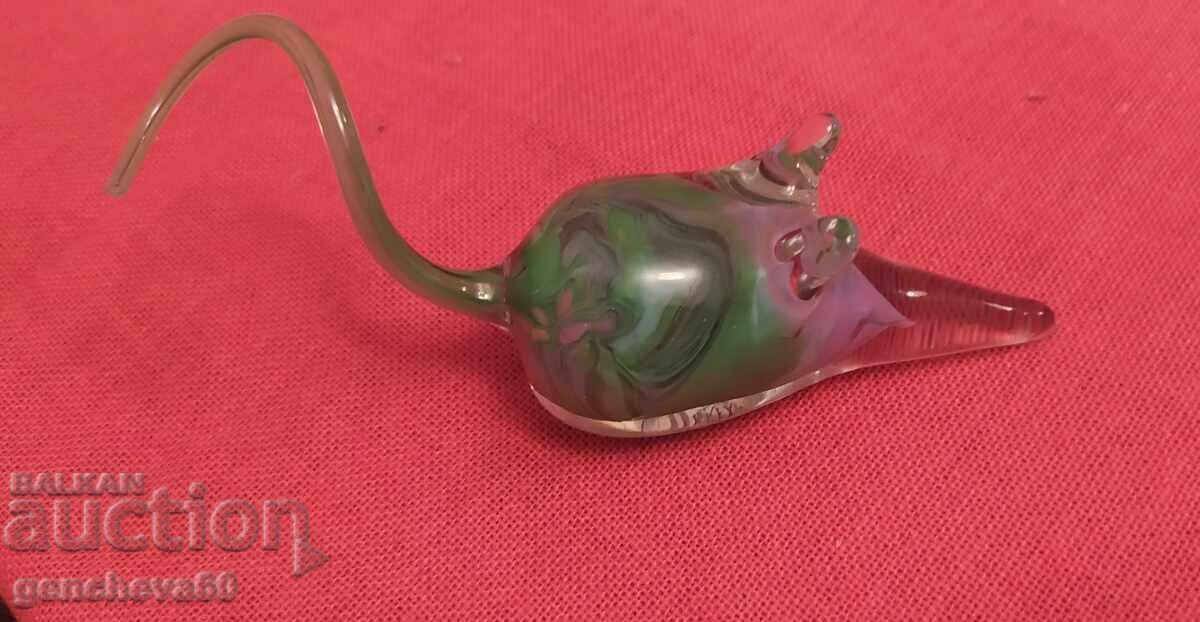 Interesting Murano-style mouse figurine with price € 10.00 | 19.56 BGN