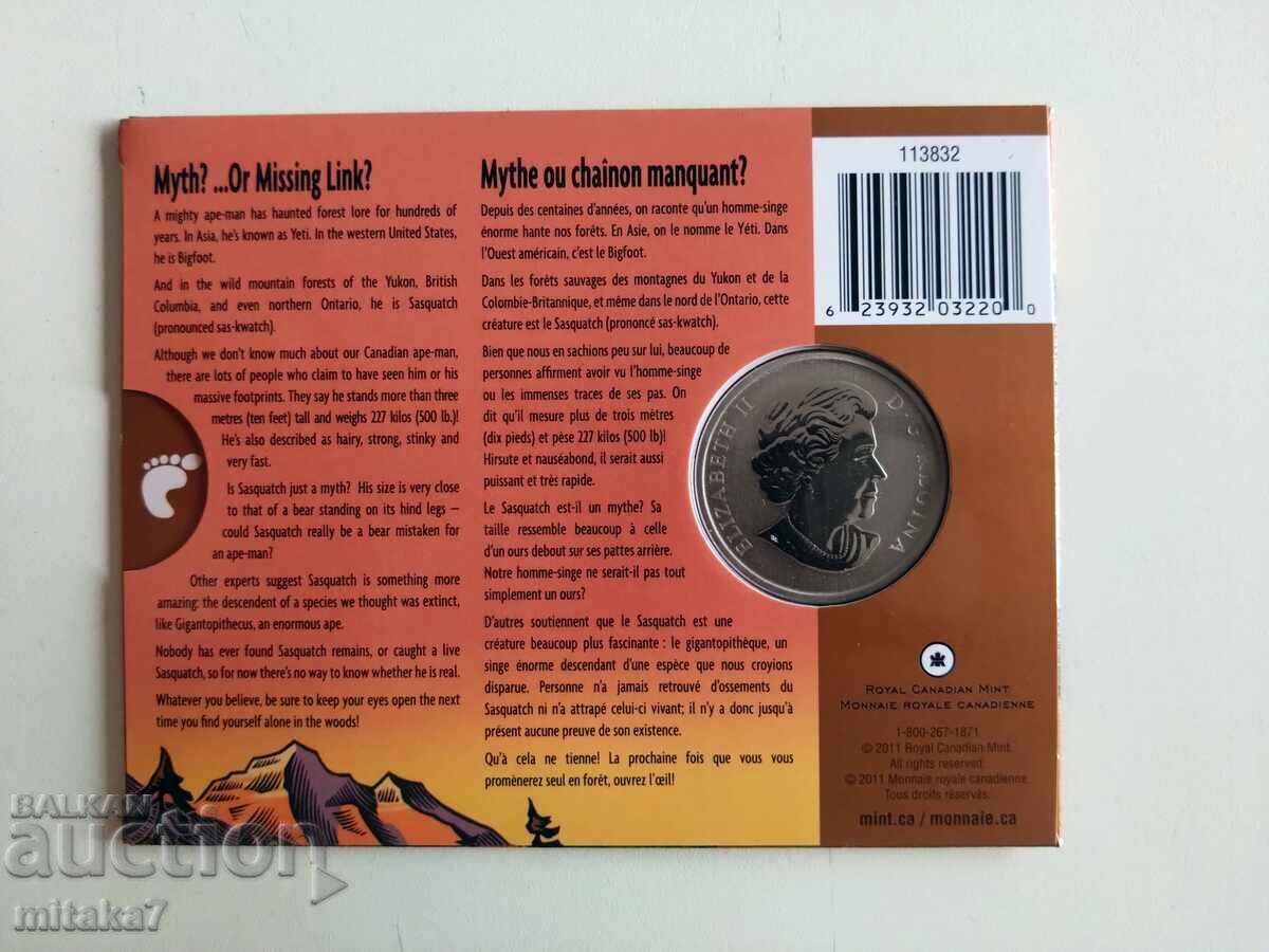 Licitație 25 cenți 2011, Canada