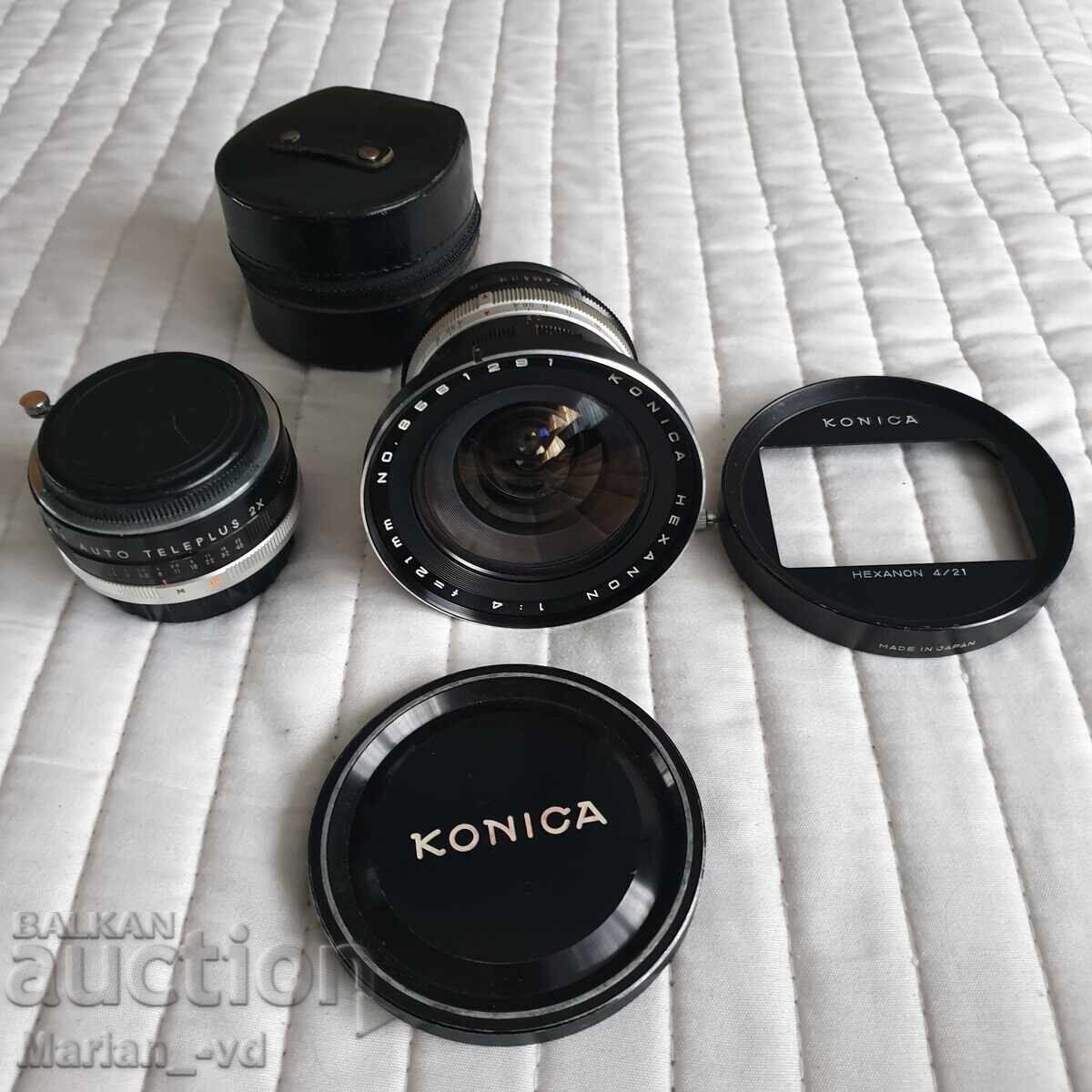 Konica Hexanon 21mm Ultra-Wide Angle MF Lens with price 300.00 BGN | € 153.39