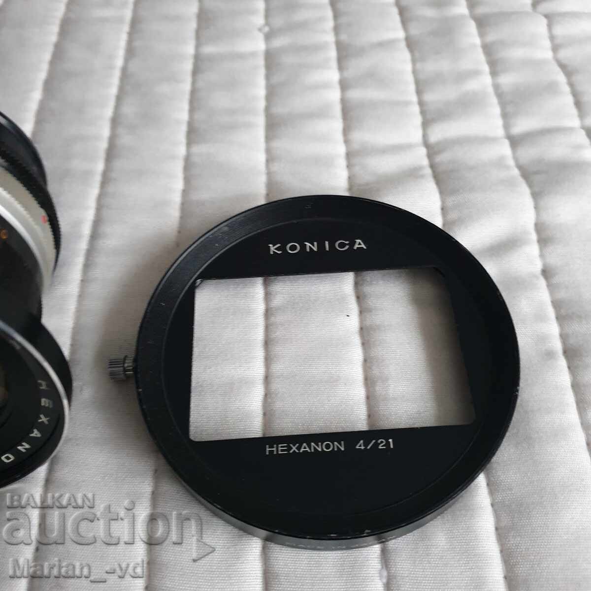 Delivery of Konica Hexanon 21mm Ultra-Wide Angle MF Lens