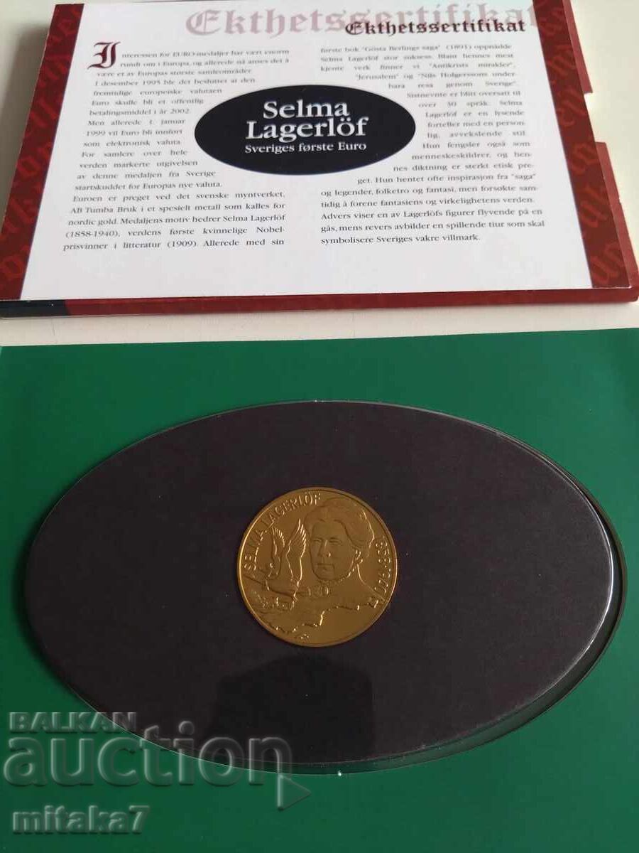 5 евро 19986година, Швеция (пробни)