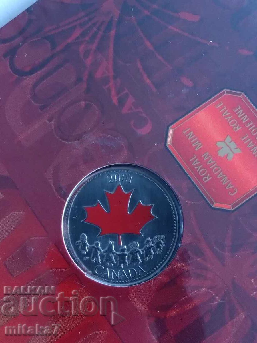 25 цента 2011 година, Канада с цена € 8.00 | 15.65 лв.
