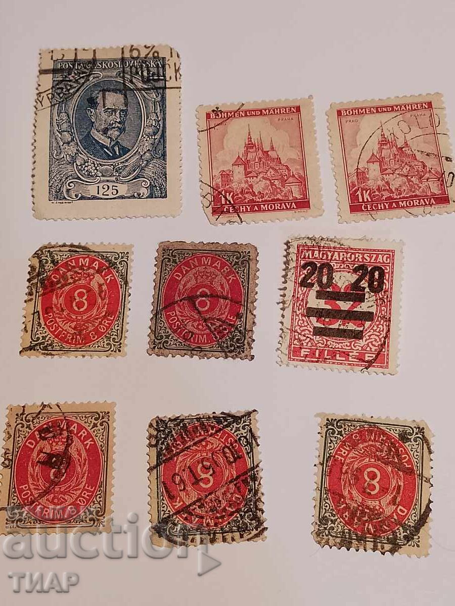 timbre poștale-0,01 cenți