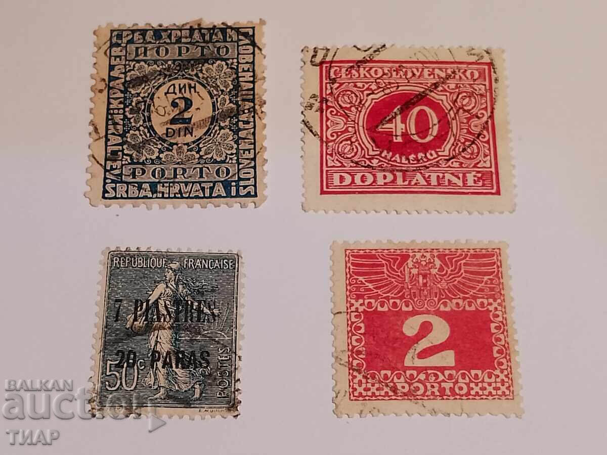 timbre poștale-0,01 cenți