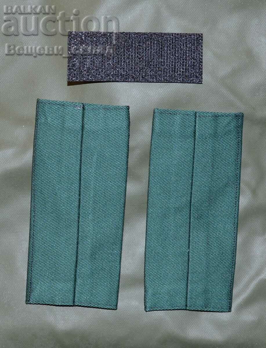 Επωμίδες σήραγγας + κόλλα ιδιωτικών χερσαίων στρατευμάτων ΒΑ με τιμή 15.50 BGN | € 7.93