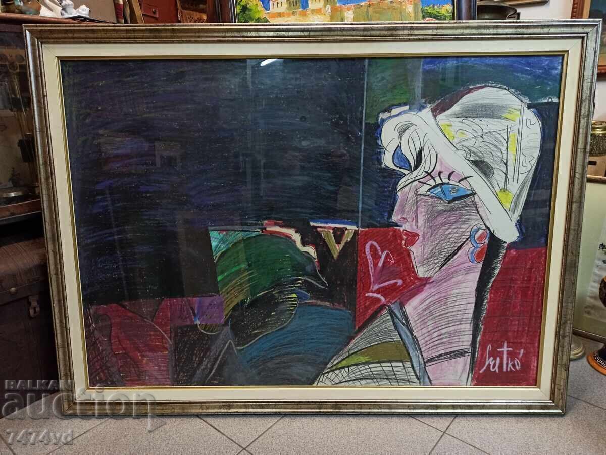 Operă de artă unică, de mari dimensiuni, de Sretko Divljan