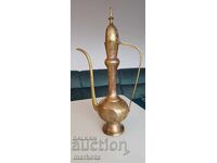 Cană de bronz persană pentru rachiu, ibric - Aftaba