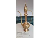 Cană de bronz persană pentru rachiu, ibric - Aftaba