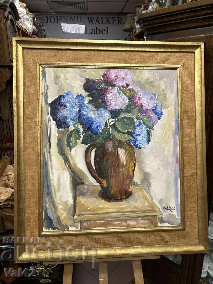 Νεκρή φύση με ορτανσίες Νεκρή φύση με ορτανσίες