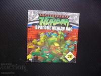 Țestoasele Ninja 28 DVD Film Dușmani Între Noi Dragonul