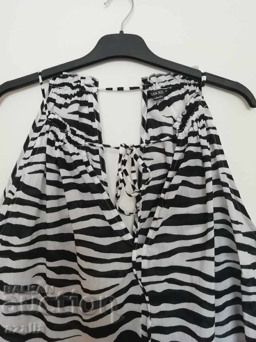 Long summer dress 100% cotton with price € 11.25 | 22.00 BGN