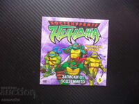 Țestoasele Ninja 5 DVD Film Jurnal din subteran monstru