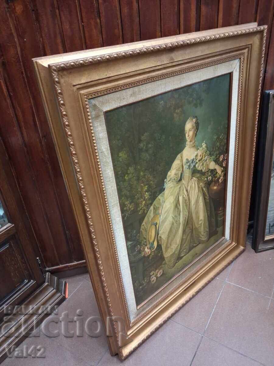 Αναπαραγωγή - ελαιογραφία, γυναικείο πορτρέτο με τιμή 53.00 BGN | € 27.10