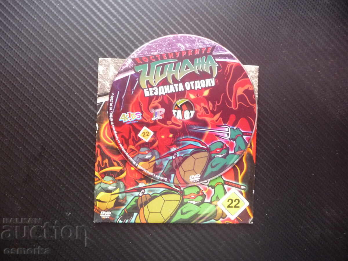 Teenage Mutant Ninja Turtles 22 DVD Movie The Abyss Below Mistress N with price 4.00 BGN | € 2.05