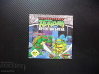 Țestoasele Ninja 27 DVD film Bătălia Necinstită Regele Șobolan