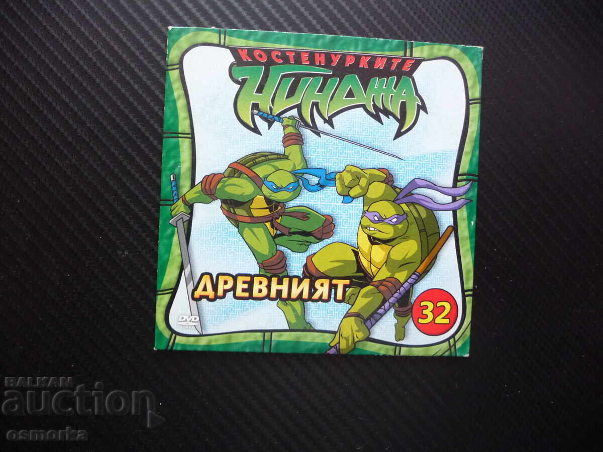 Ninja Turtles 32 DVD Movie The Ancient Leonardo Yoshi Teaches