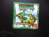 Țestoasele Ninja 32 DVD Filmul Anticul Leonardo Yoshi te învață