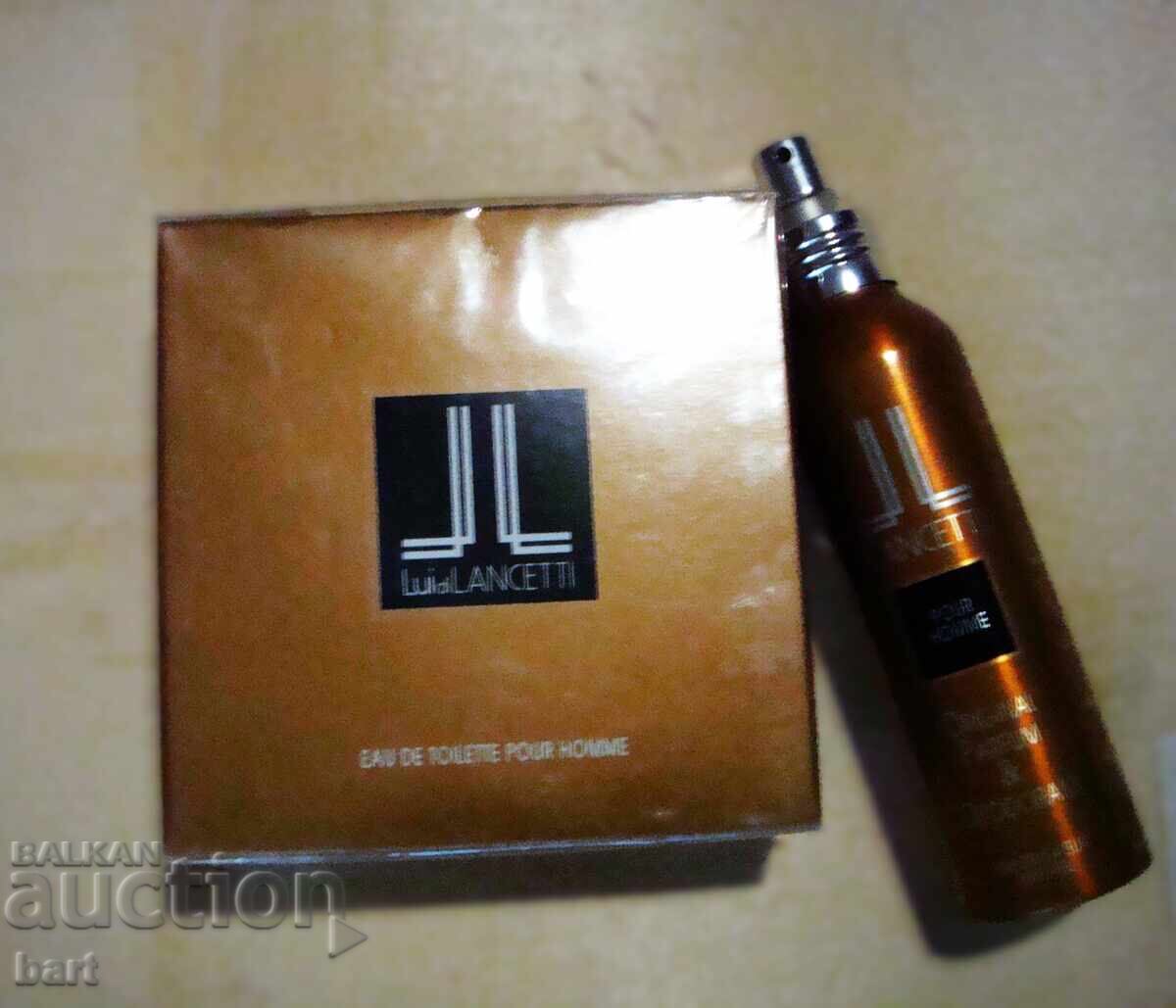 Ρετρό ανδρικό eau de toilette + αποσμητικό