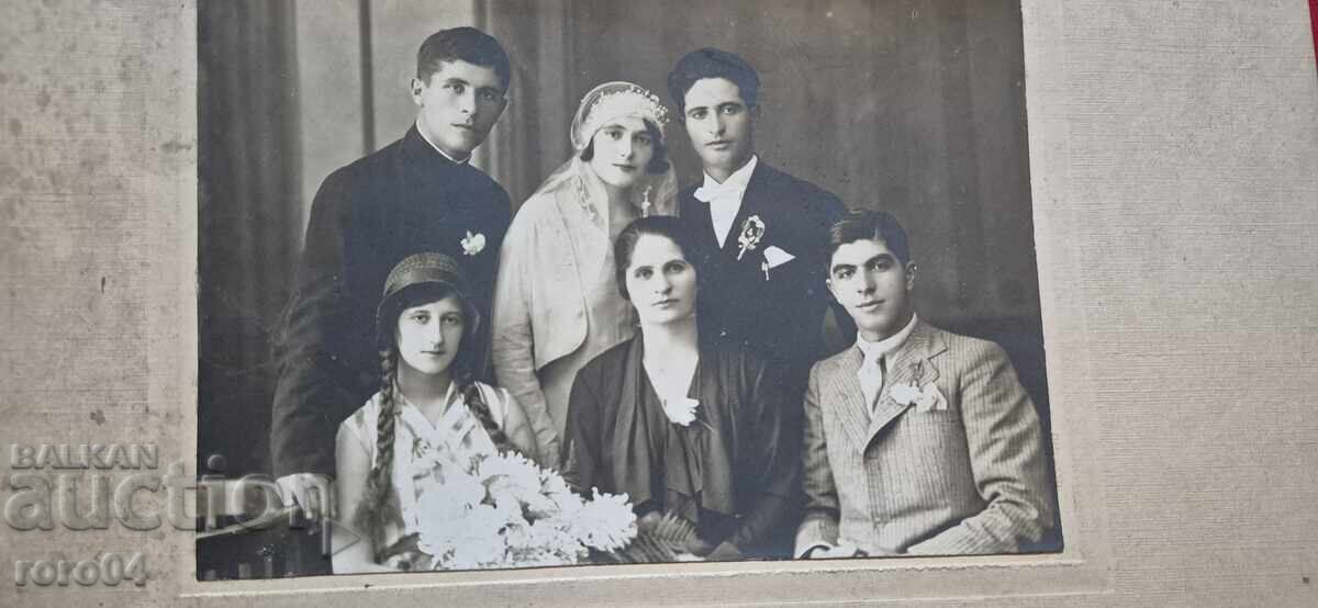 СОФИЯ - СТАРА ФОТОГРАФИЯ - КАРТОН