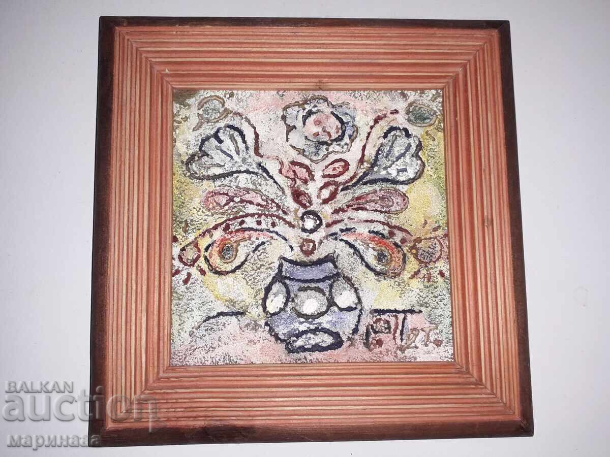 TABLOU ARTISTIC. CERAMICĂ. BG