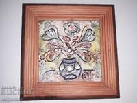 TABLOU ARTISTIC. CERAMICĂ. BG