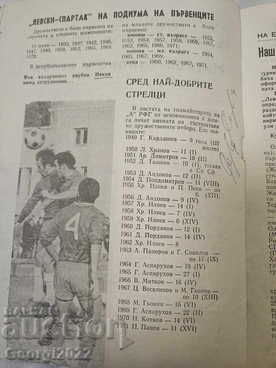 Παράδοση Πρόγραμμα Λέφσκι Φθινόπωρο 1971