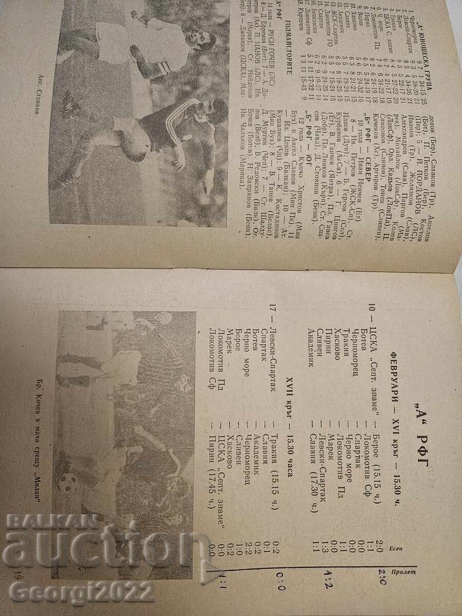 Аукцион Програма  Левски Пролет 1979